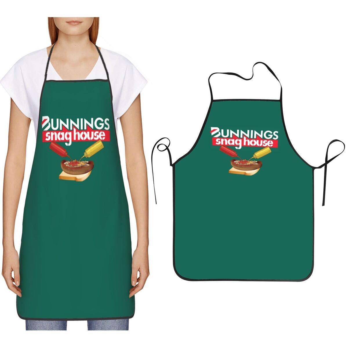 Women Kitchen Accessories - Bunnings Snaghouse Önlükleri Şef Yemek Pişirme