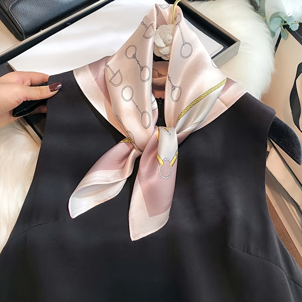 Silk Scarf Square - Lüks % 100% Saf Ipek Kare