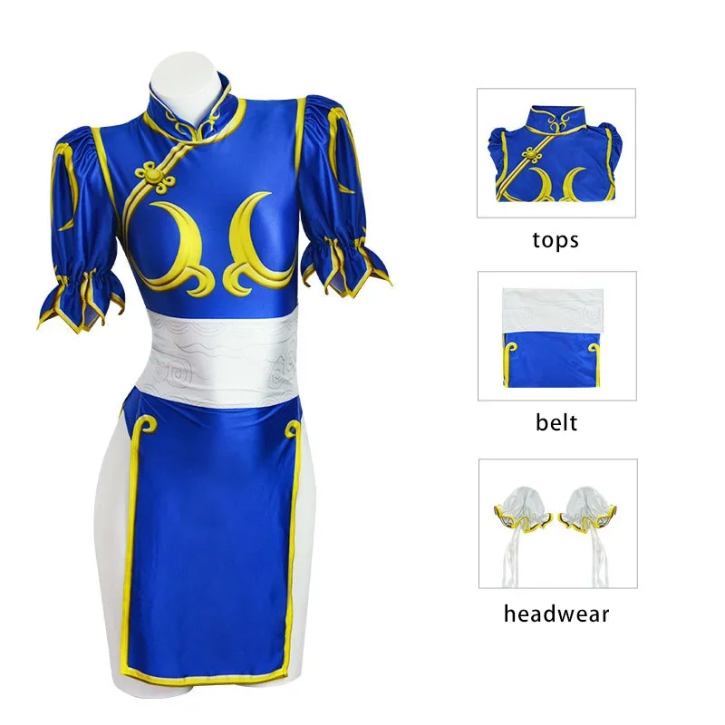 Women'S Accessories Clothing - Yetişkin Kadın Giyim Oyunu Fighter Street