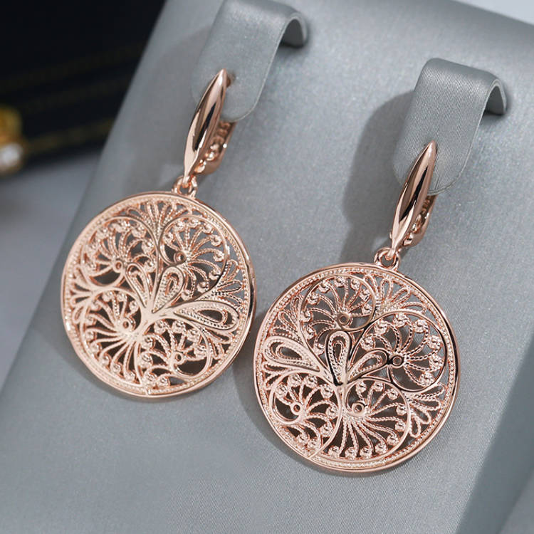 Wbmqda Hollow Metal çiçek uzun - Women Accessories Dubai incelemesi ve fiyatı