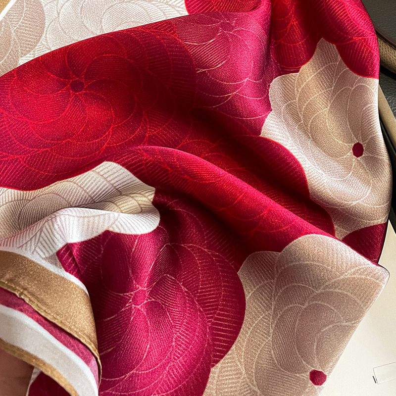 Moda 100% Gerçek Saf Ipek Başö - Silk Scarf Square incelemesi ve fiyatı