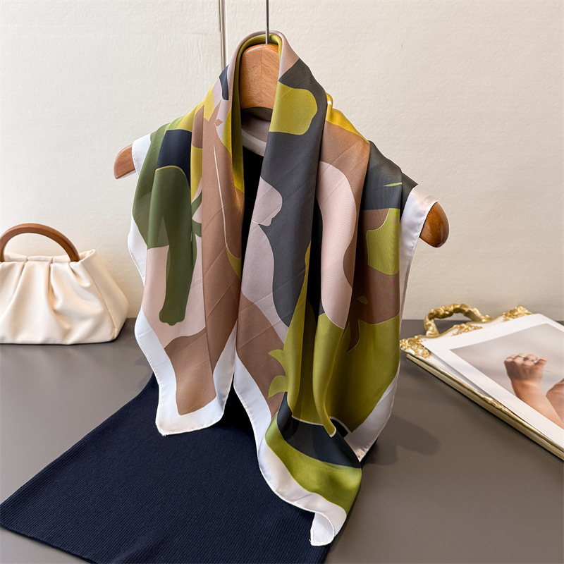 2026 yeni kadın kare eşarp tak - Silk Scarf Square incelemesi ve fiyatı