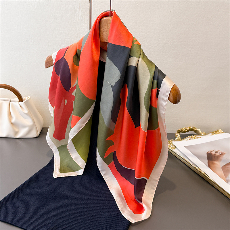 2026 yeni kadın kare eşarp tak - Silk Scarf Square incelemesi ve fiyatı