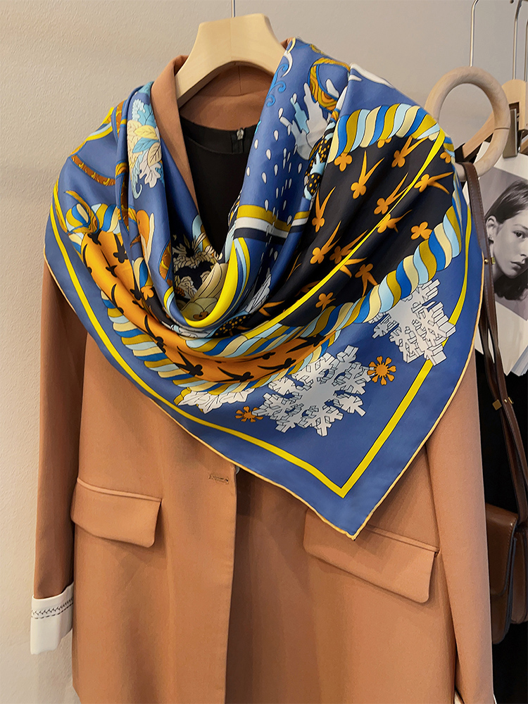 135CM 135CM dut ipek büyük atk - Silk Scarf Square incelemesi ve fiyatı